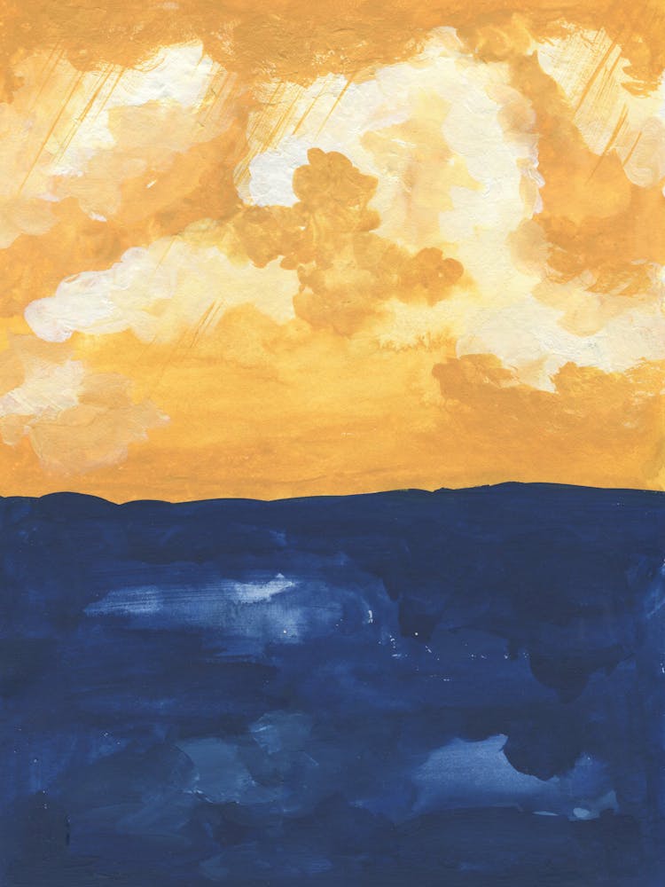 Sunset Over The Ocean 13