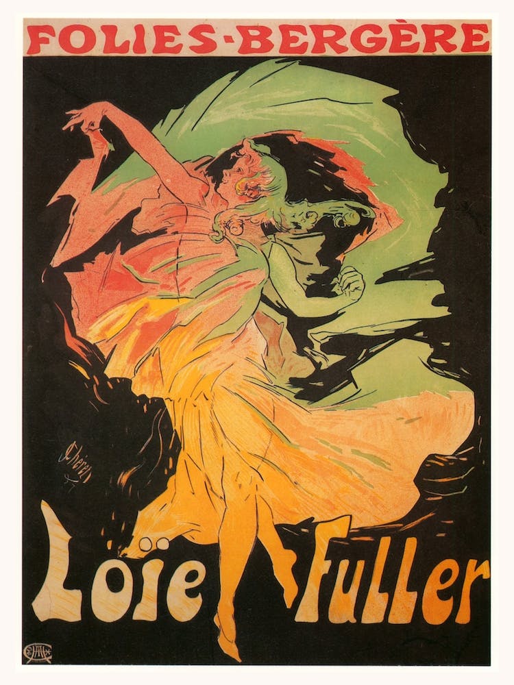 Belle Époque Vintage French Poster Art, Jules Chéret