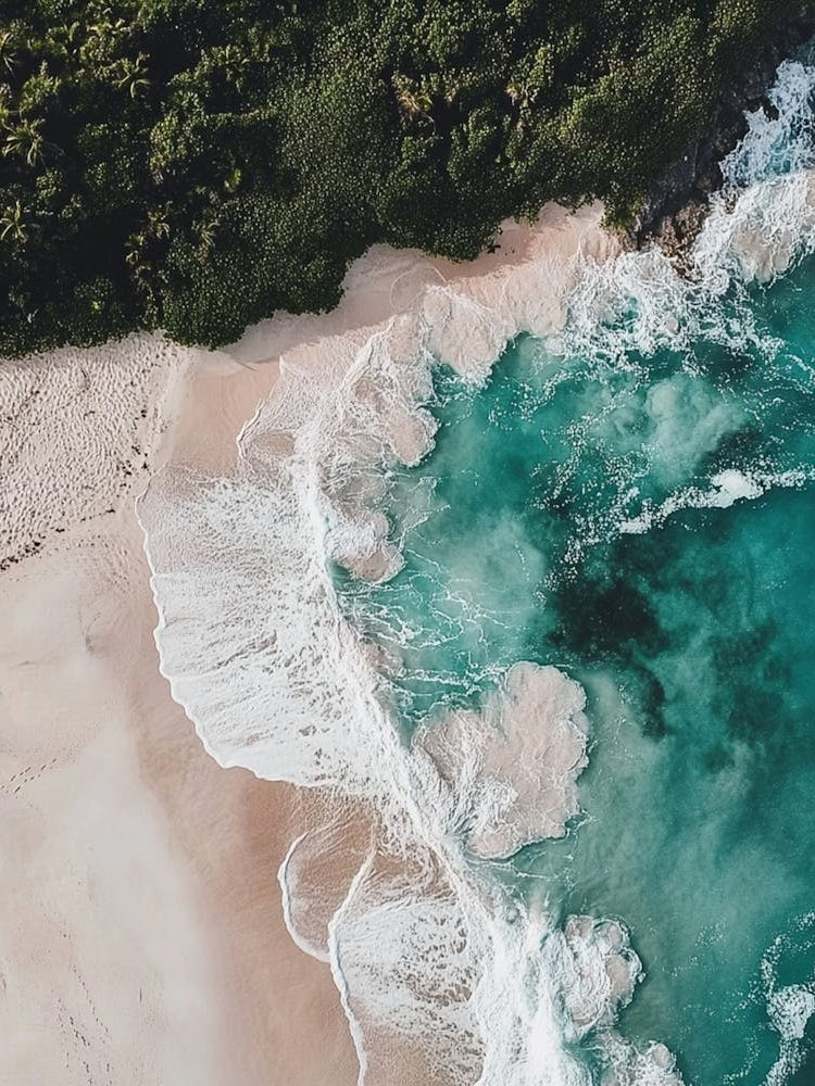 Aerial View Of A Beach 109