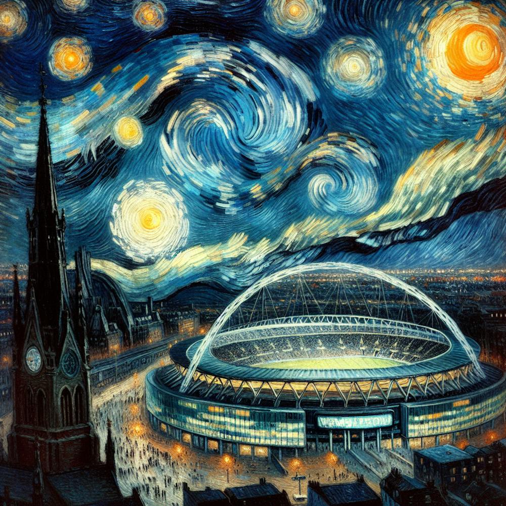 Starry Night At Wembley Stadium