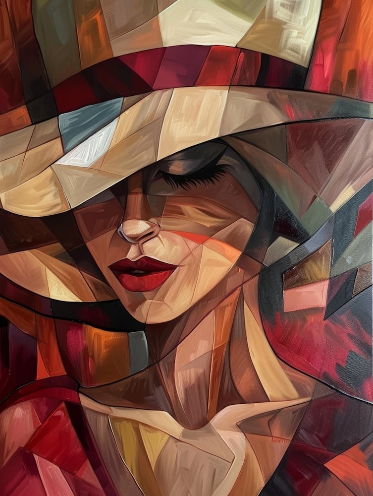 Woman In A Hat 96