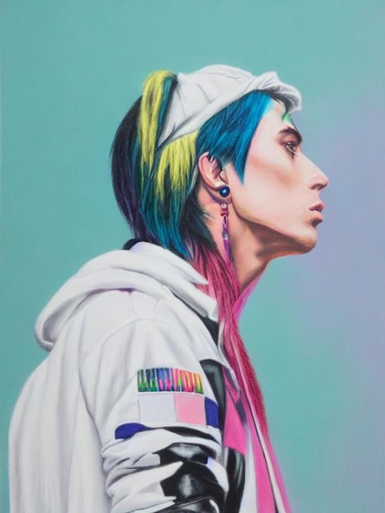 Falling In Reverse Colourful Illustration