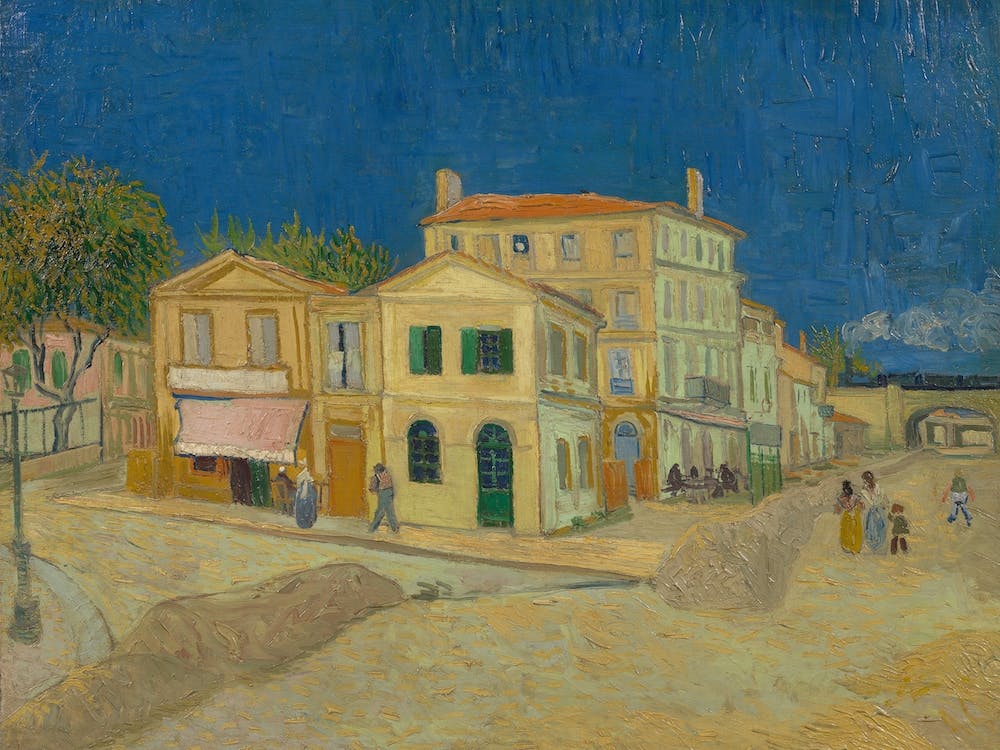 The Yellow House, Vincent Van Gogh