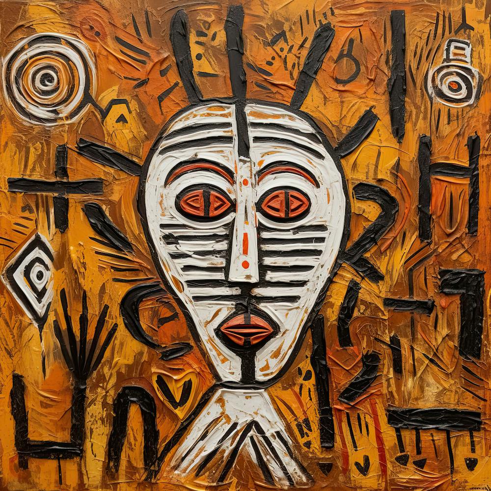 African Mask 12