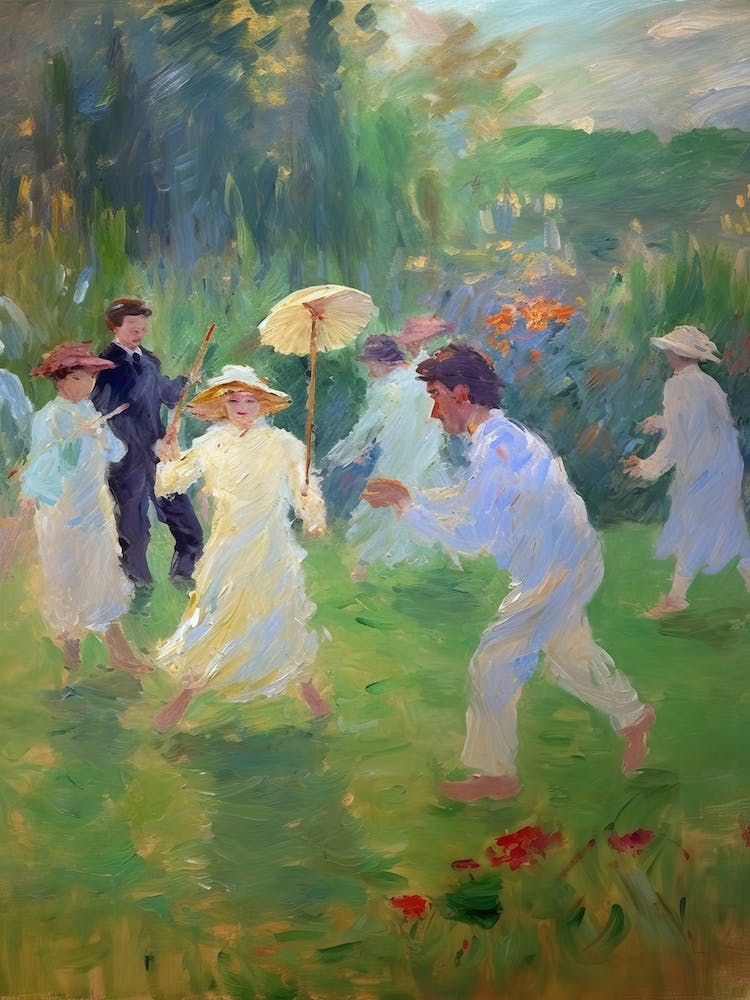 Cricket In The Style Of Monet 3