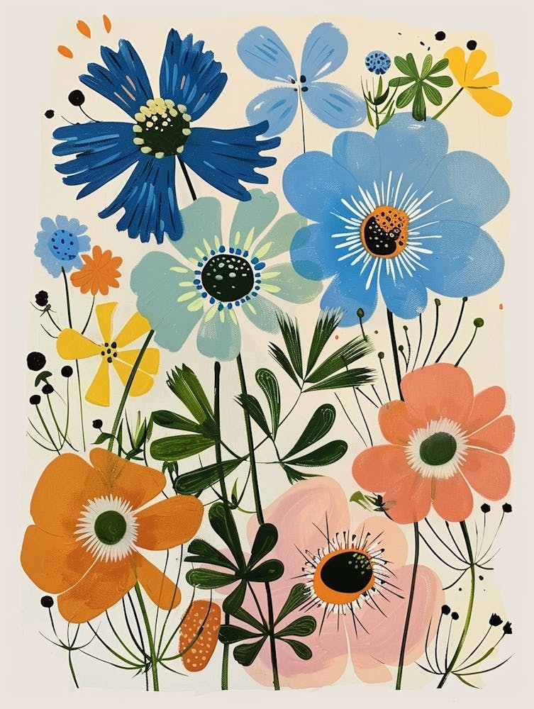 Painted Florals Nigella 3