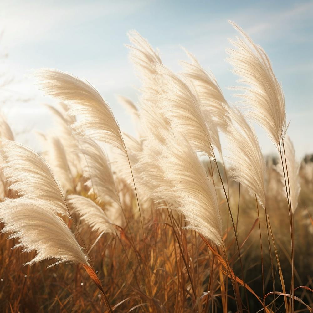 White Pampas Grass