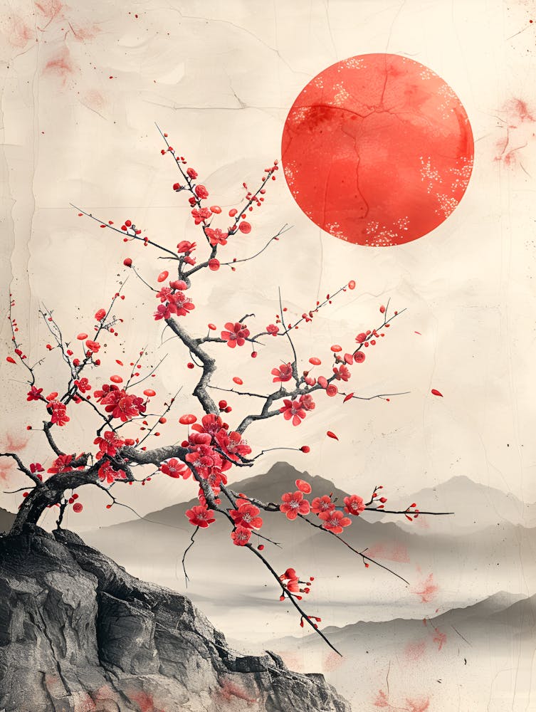 Asian Cherry Blossoms