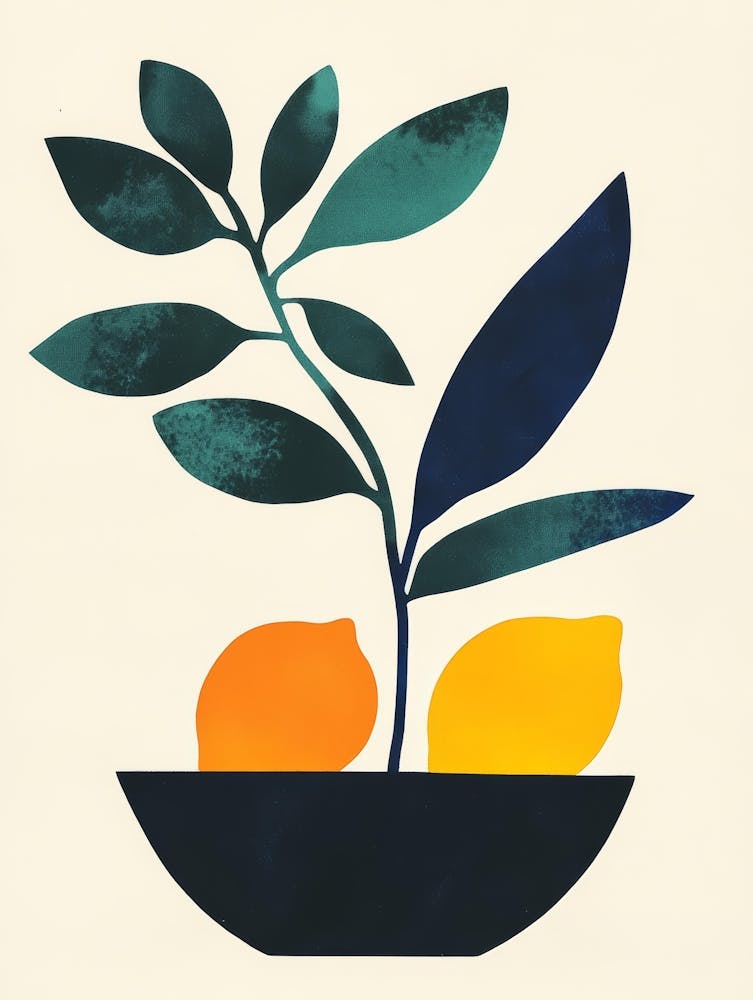 Lemons In A Bowl 2
