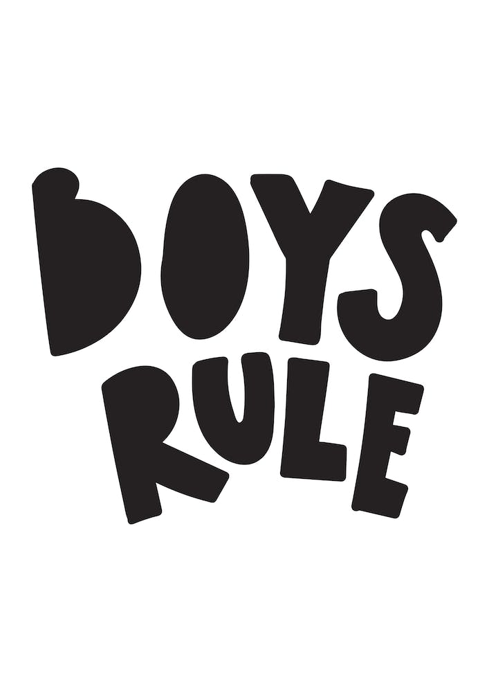 Boys rule black