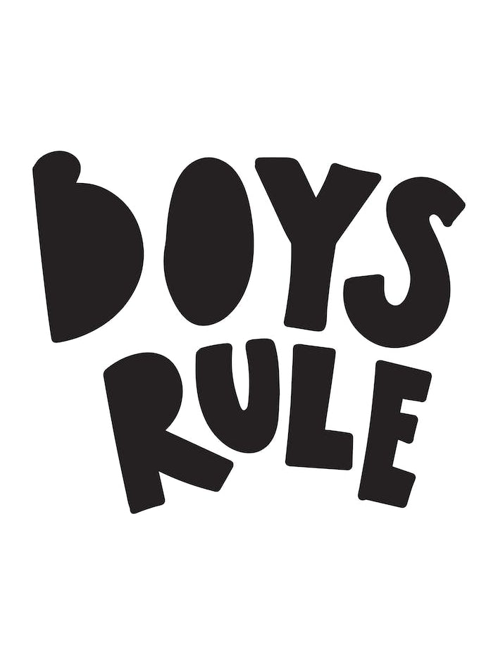 Boys rule black