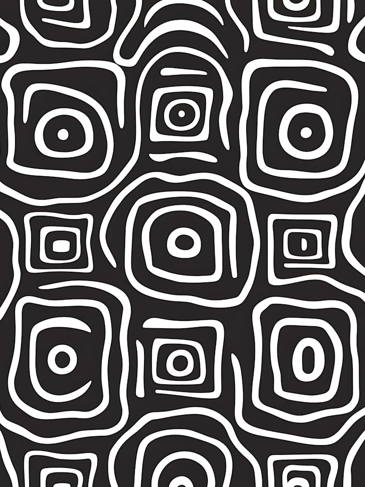 Abstract Background With Black And White Pattern Unique Geometric Vector Swatch Perfect For Site Backdrop Wrapping Paper Wallpaper Textile And Surface Design