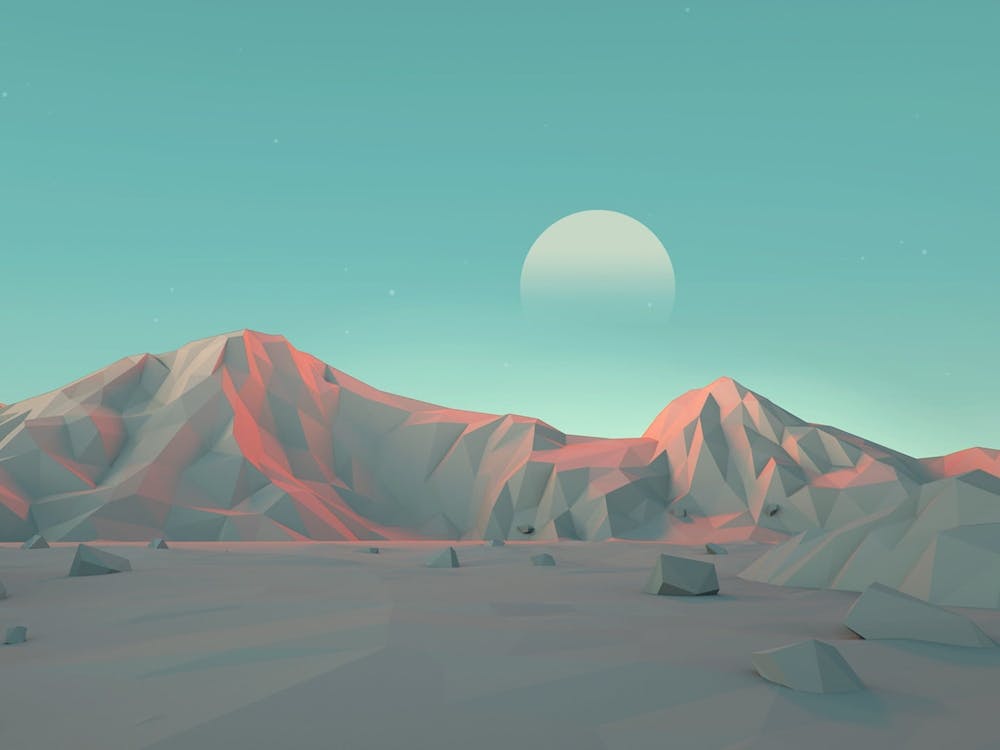 Landscape With Mountains