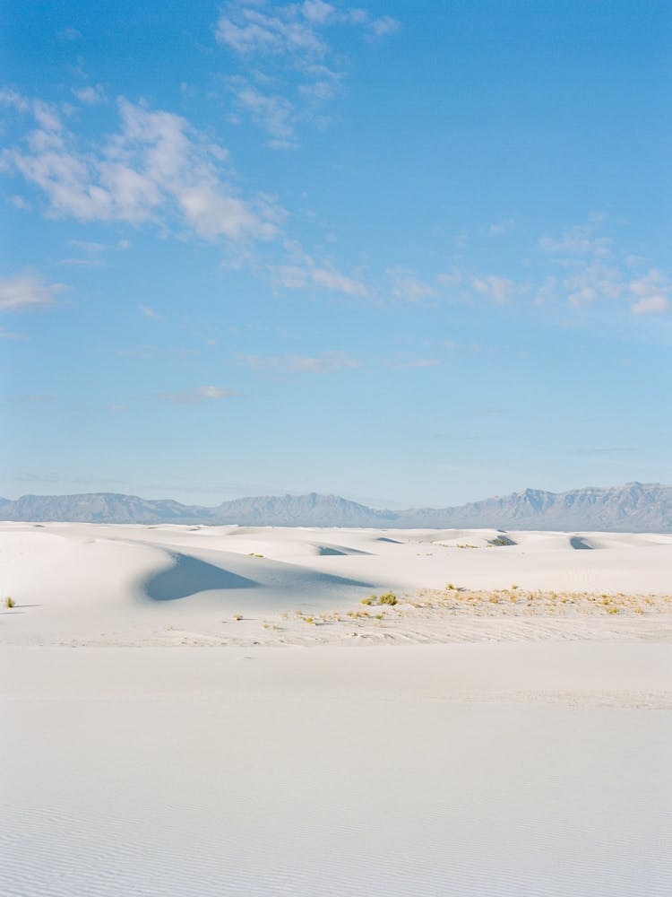 White Sands New Mexico III on Film