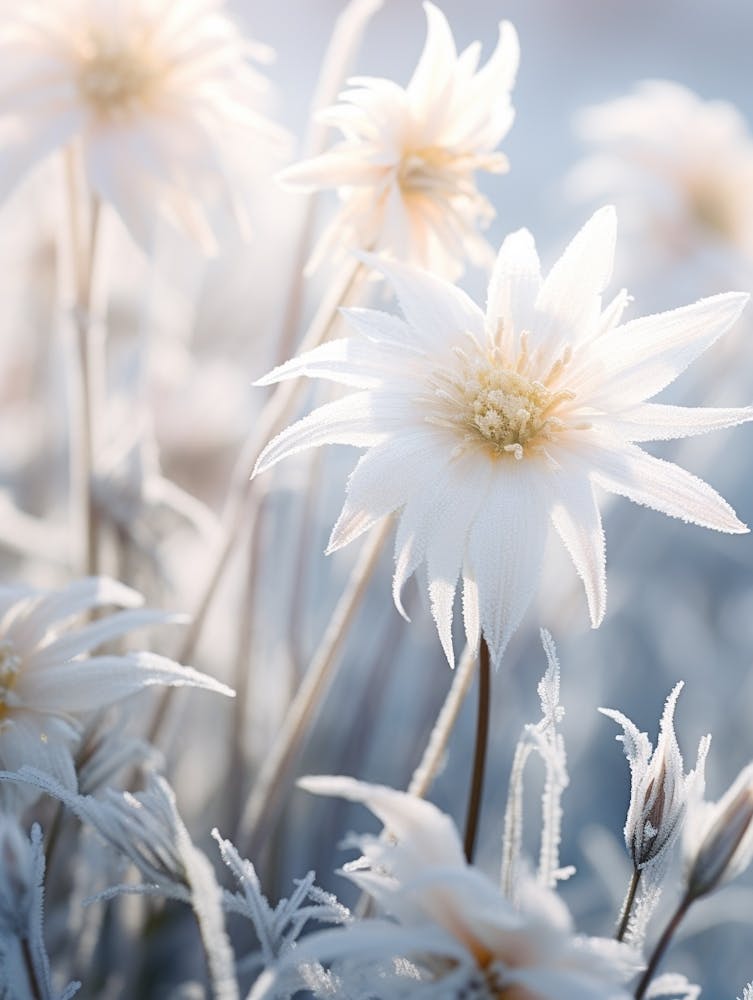 Frosty Botanical Edelweiss 1