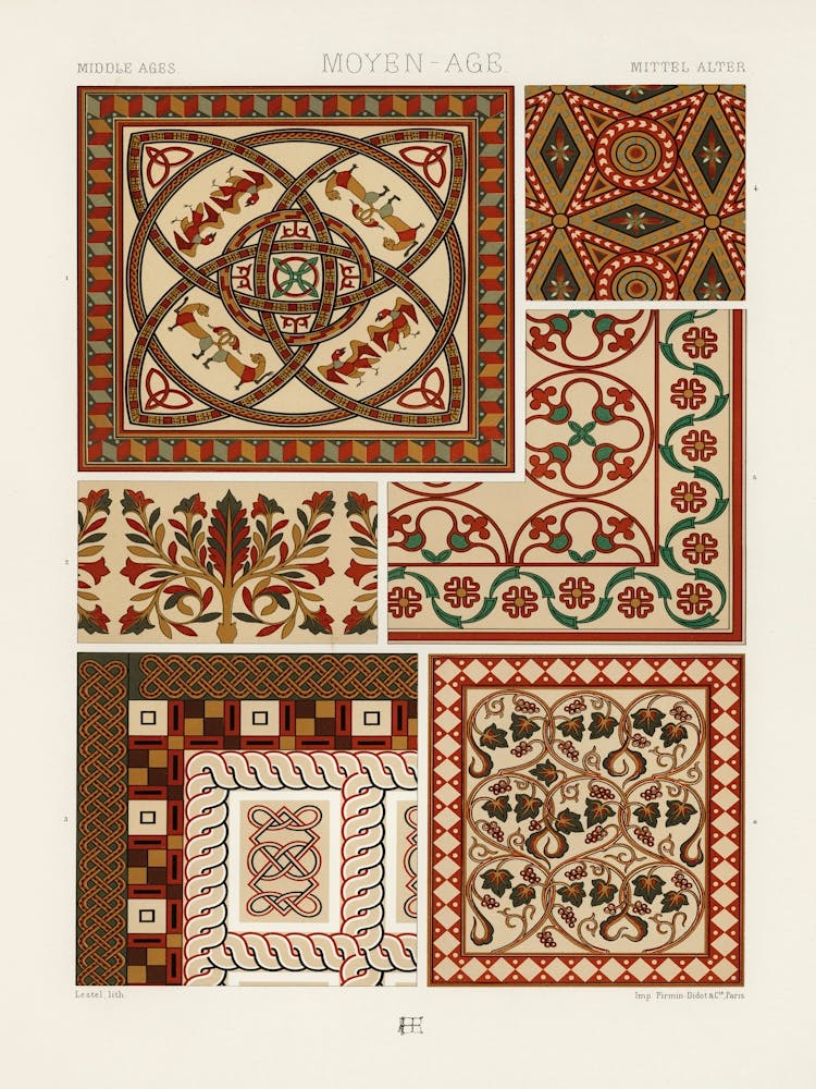 Middle Ages Pattern, Albert Racine (13)