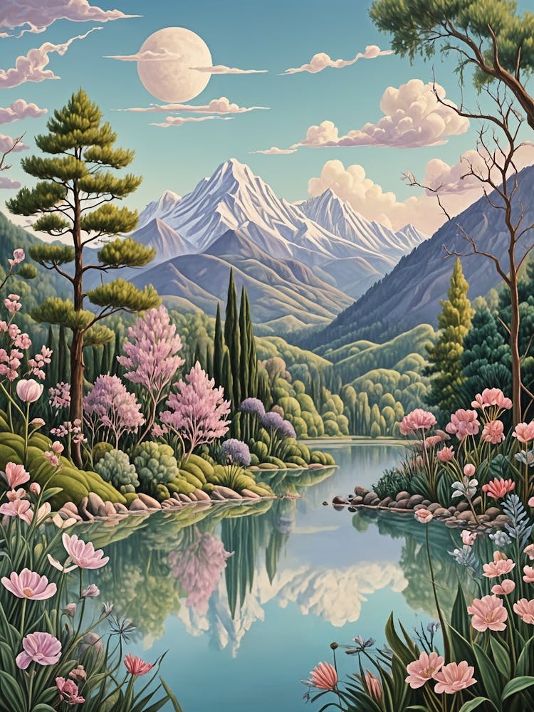 Spring By The Lake no2