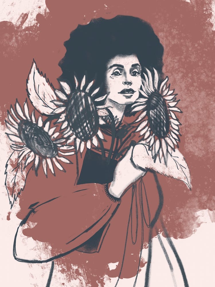 Brown Sunflowers