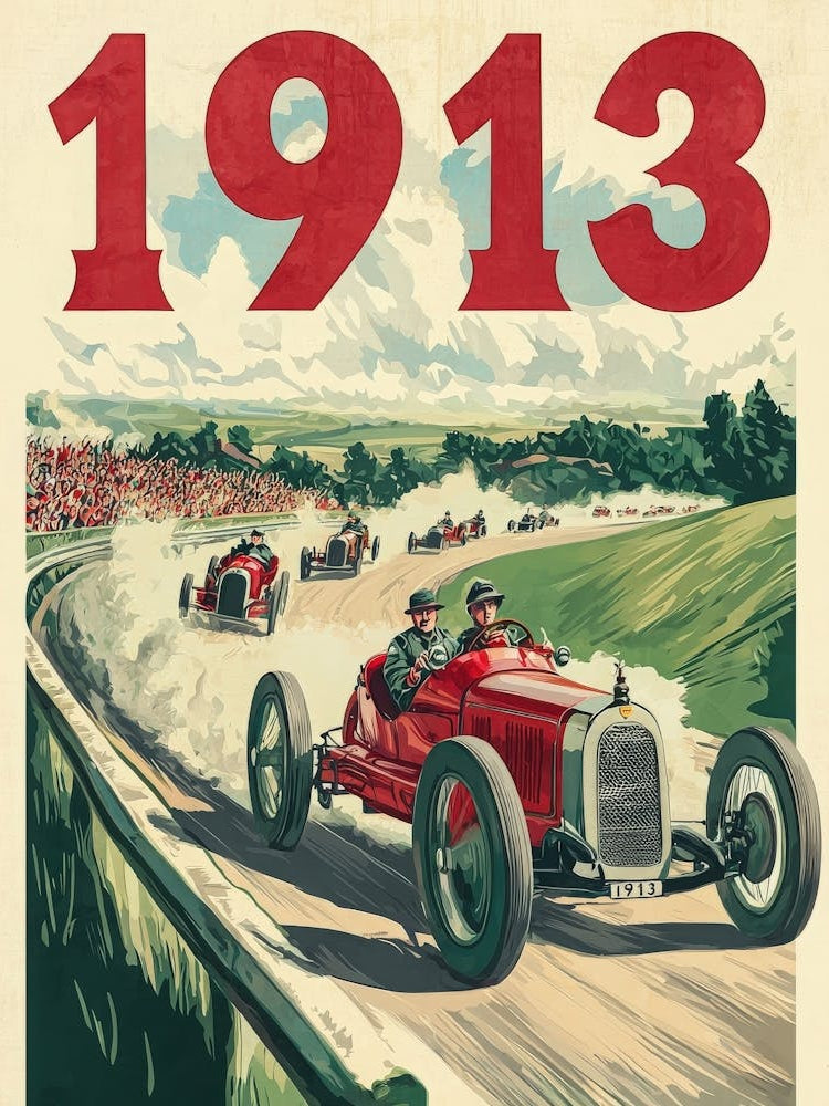Aihrgdesign A Retro Travel Poster Of The 1913 Grand Prix Race 4b77101d C61f 4f7d Bf92 3babe8c7dd9f 0