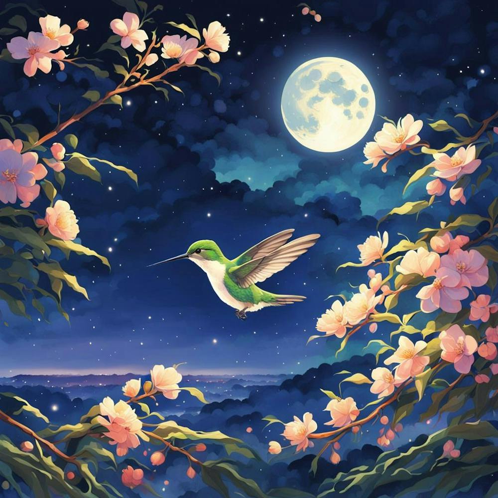 Moonlit Flight