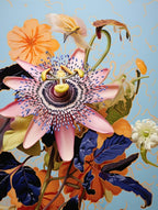 Surreal Florals Passionflower 3 Flower Painting