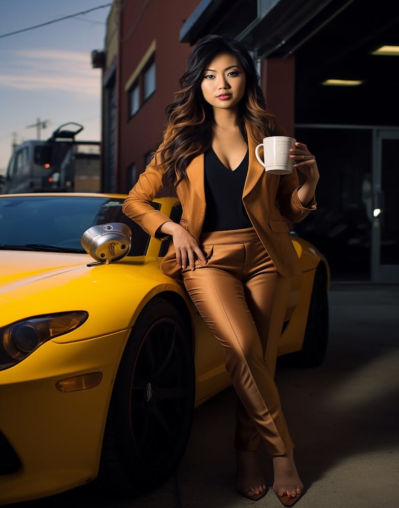 Ml 1097 - Funkyfunkyprintsco Super Wide Angle Portraits Of A Asian Model