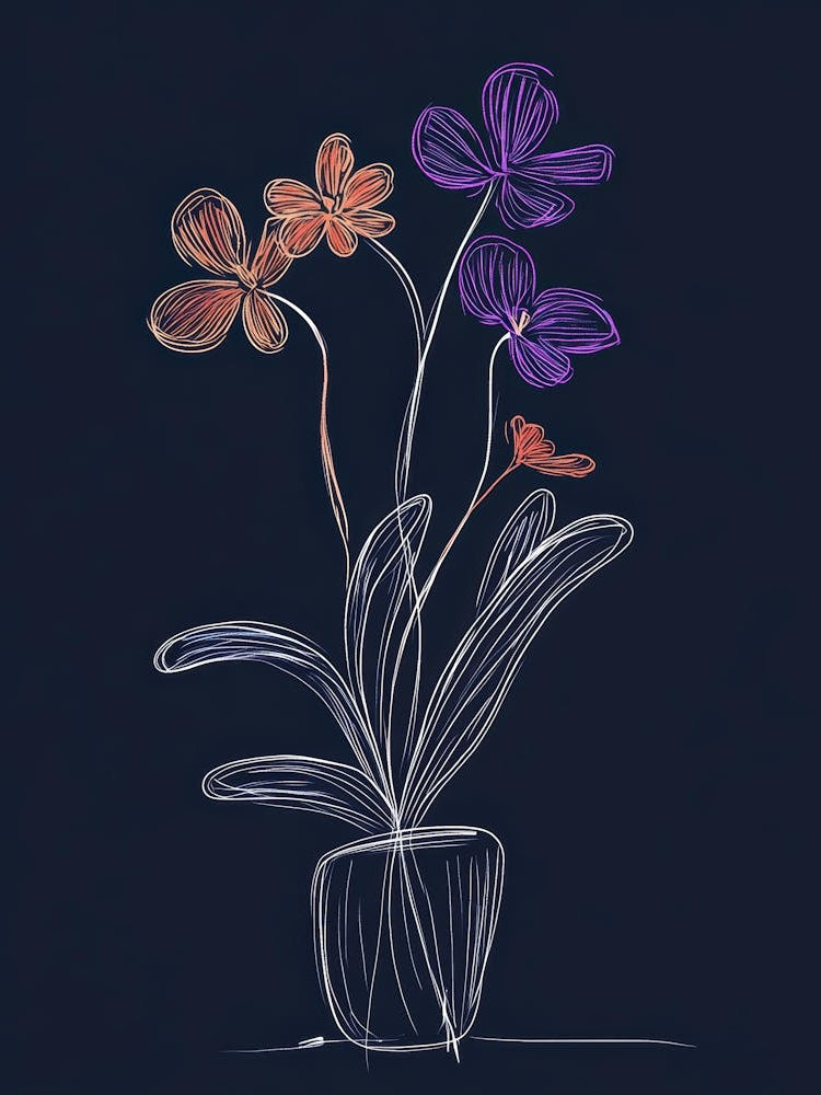 Flowers In A Vase 195