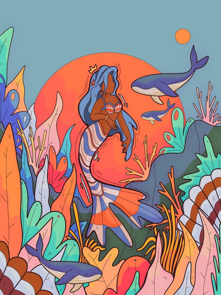 The Crowned Mermaid