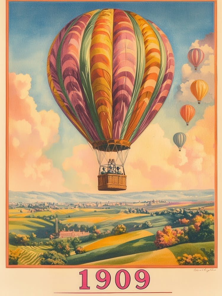 Aihrgdesign A Vintage Travel Poster Of A Hot Air Balloon Floa 66ab37d6 0f11 4321 B340 62db40c0aae2 2