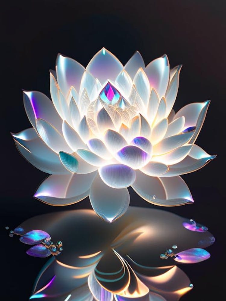 White Lotus Holographic 4