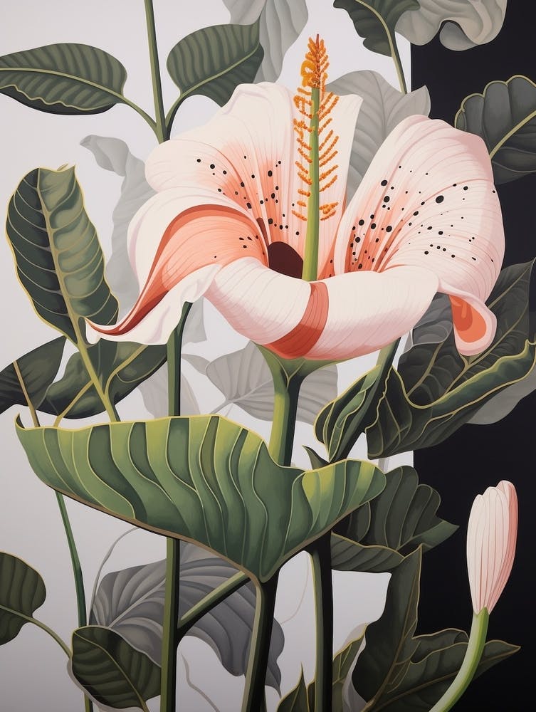 Flower Illustration Gloriosa Lily 2