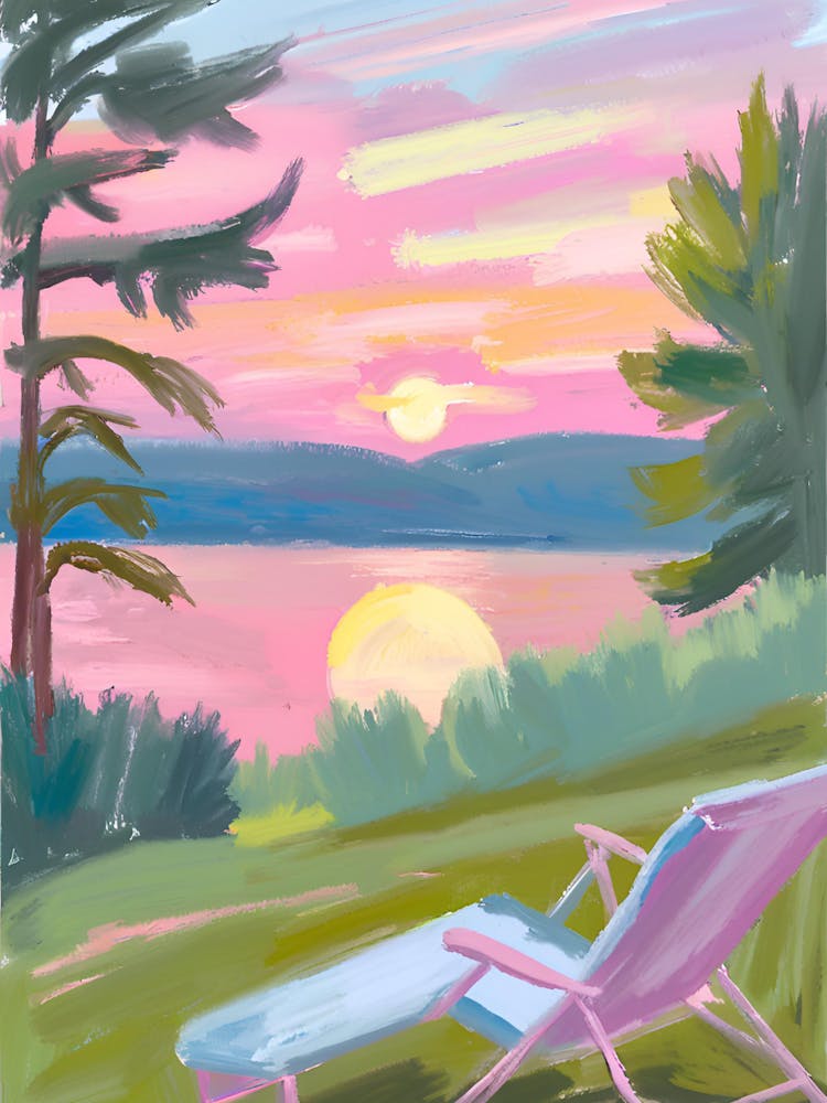 Sunset By The Lake 11