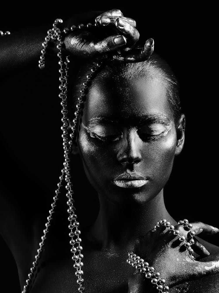 Black And White Portrait Of A Woman 15