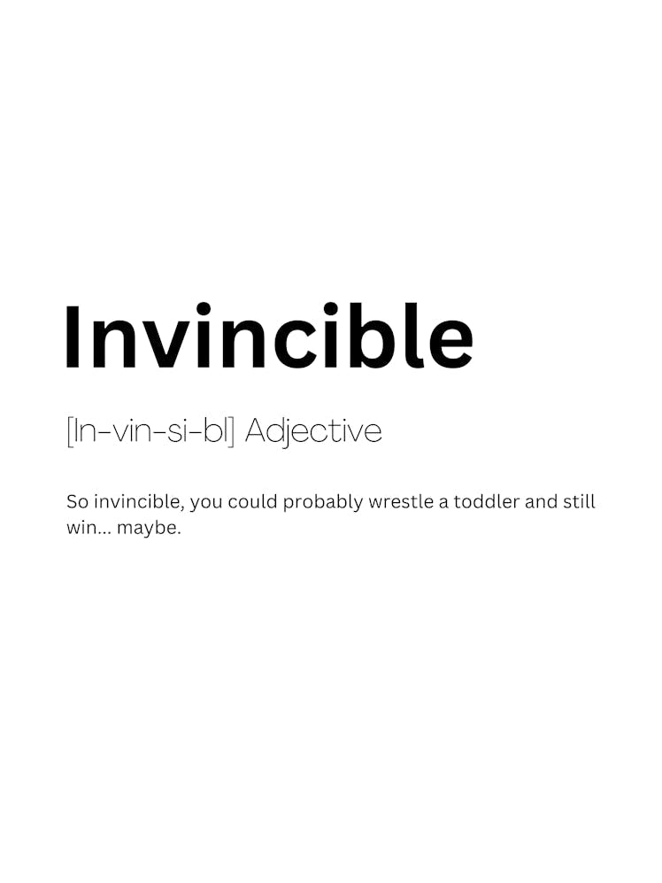 Invincible Definition Meaning