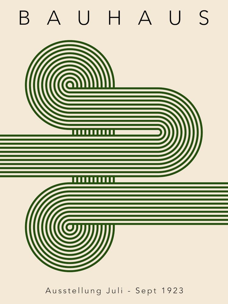 Minimalist Bauhaus Stripes