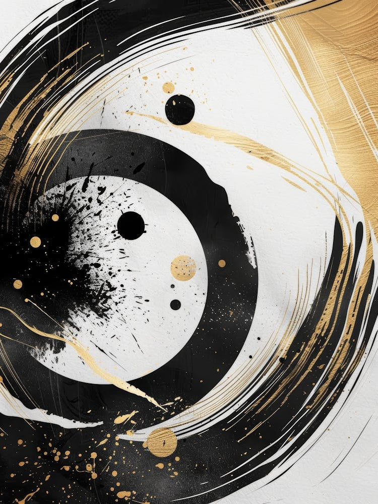 Abstract Circle Canvas Print