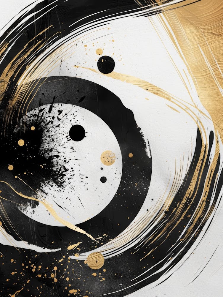 Abstract Circle Canvas Print