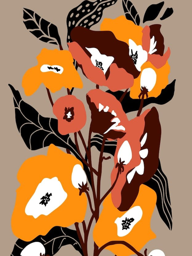 Flowers In My Garden In Sunshine