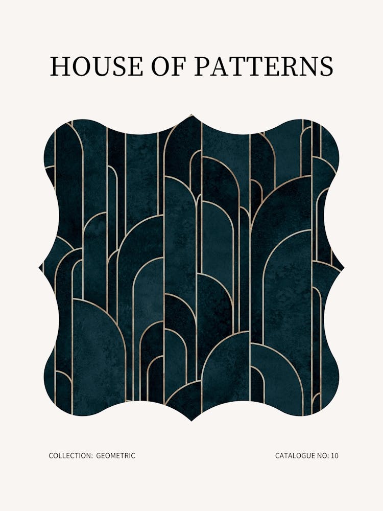 Geometric Pattern Poster 10