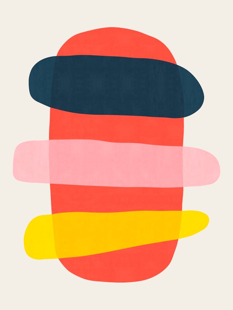 Expressive abstract art J