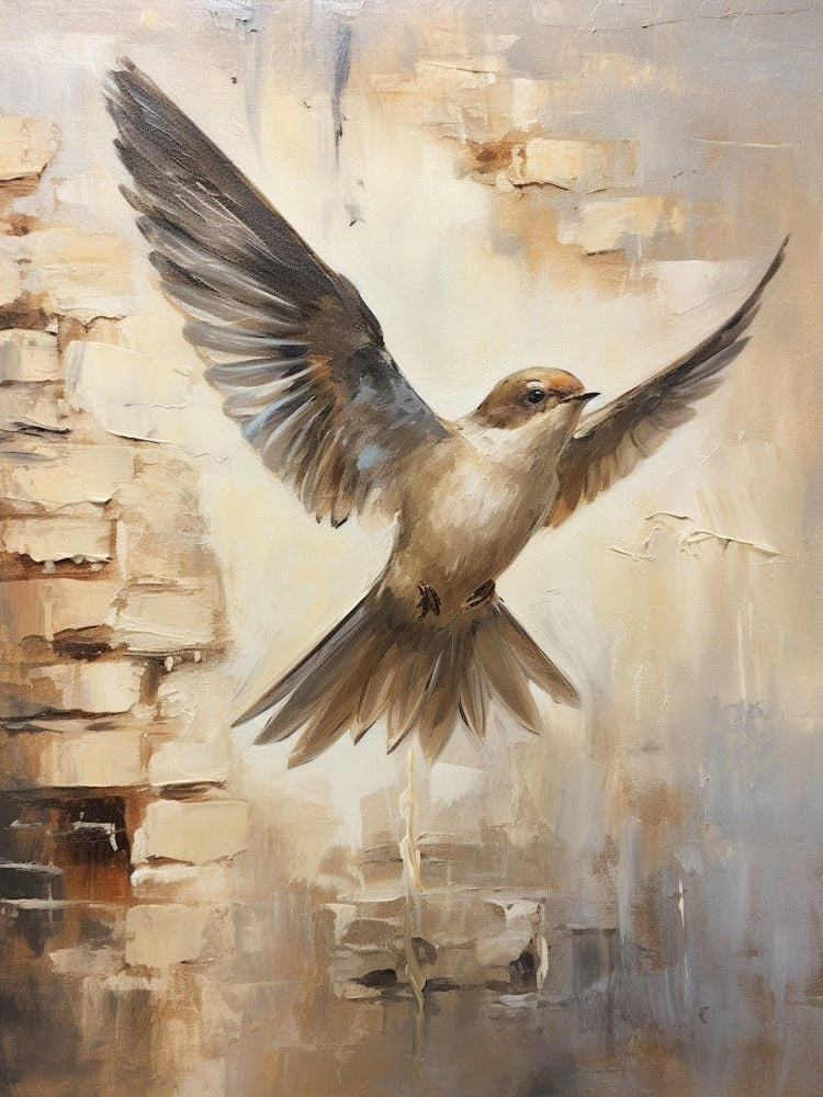Bird Painting Chimney Swift 2