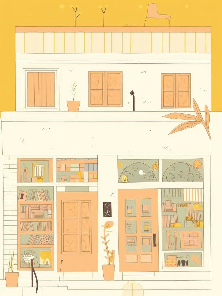 Limassol, Cyprus The Book Nook Pastel Colours 1