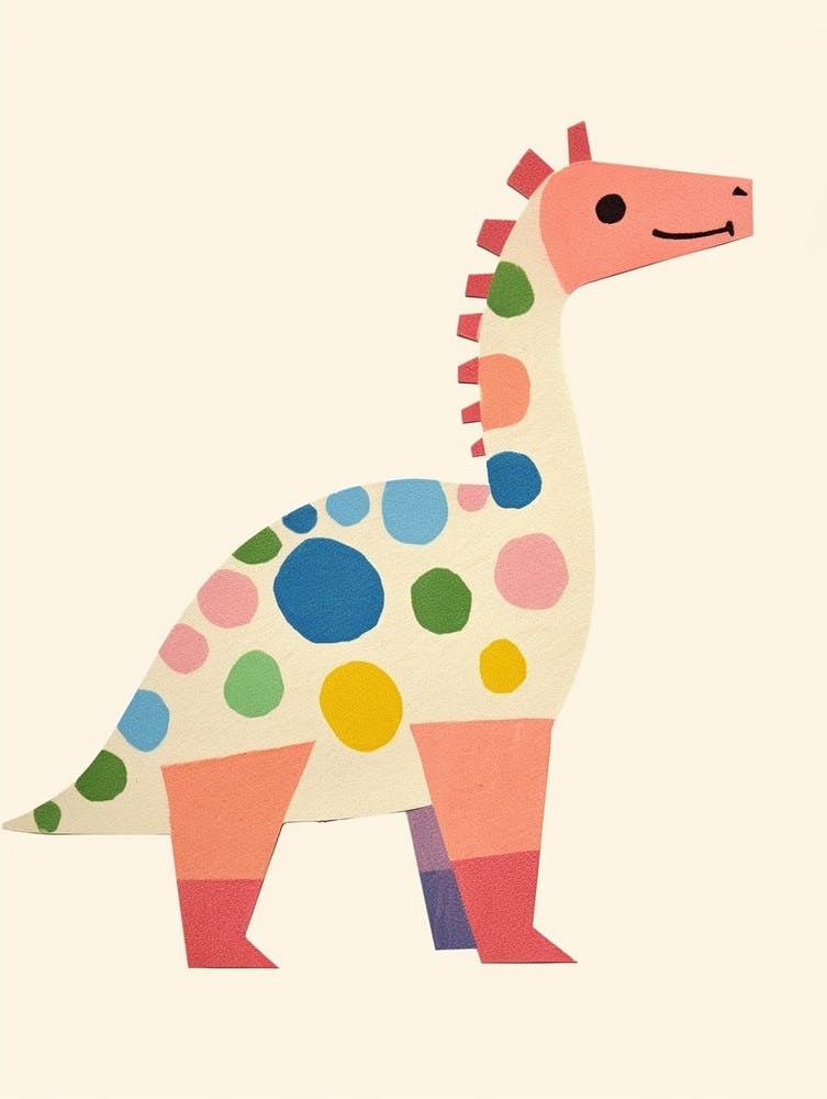 Nursery Dinosaur Art Scelidosaurus 5