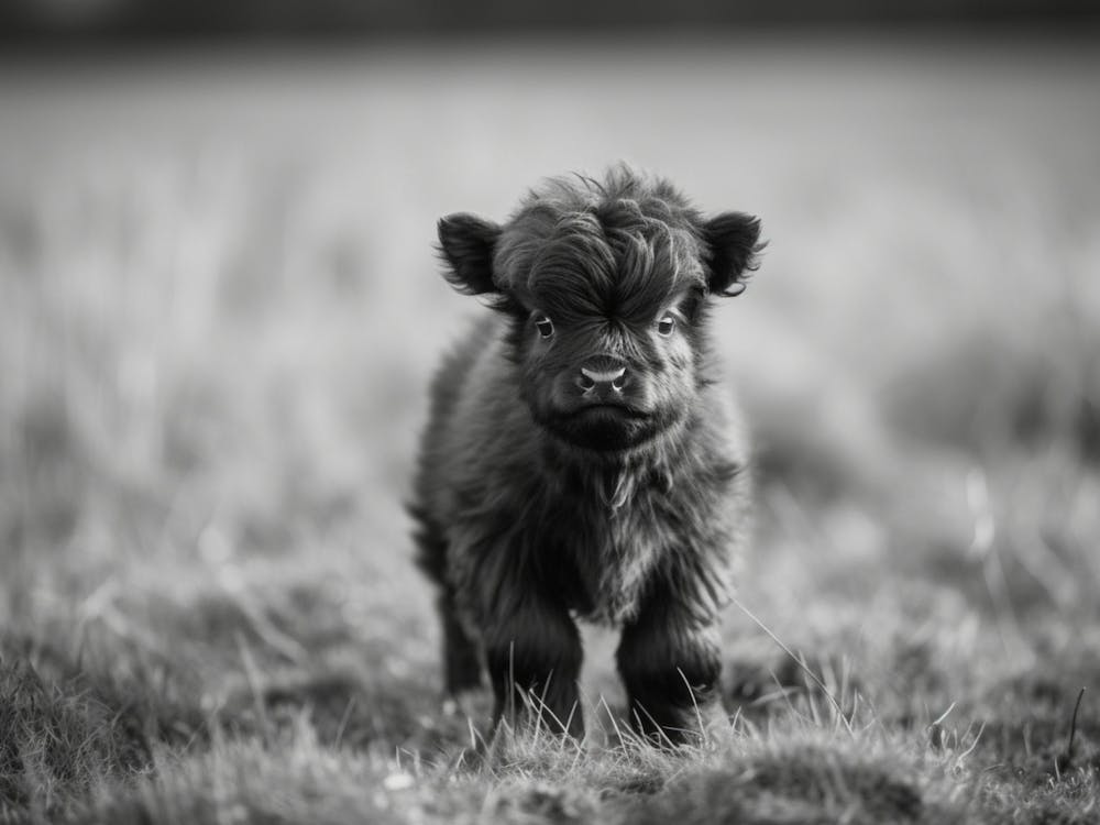 Scottish Highland Calf