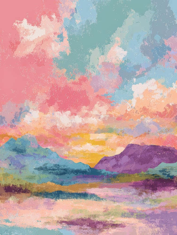 Sunset In The Mountains 43