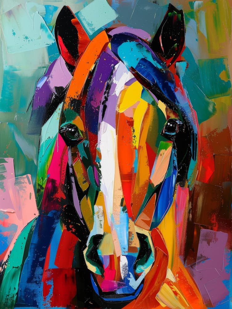 Colorful Horse 3