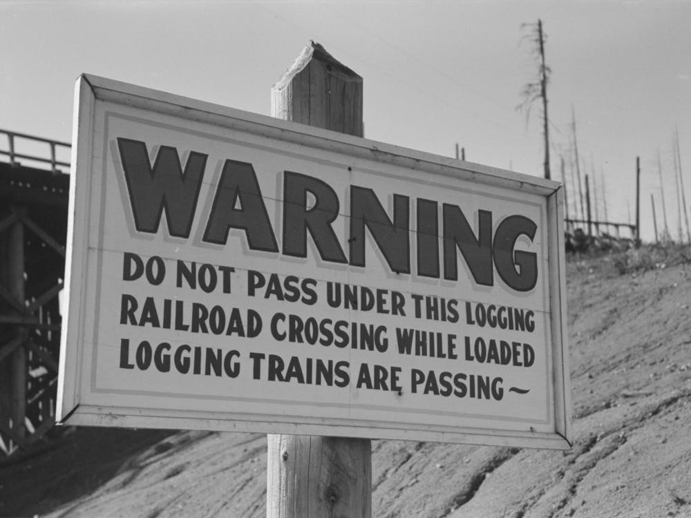 Sign, Tillamook County, Oregon By Russell Lee