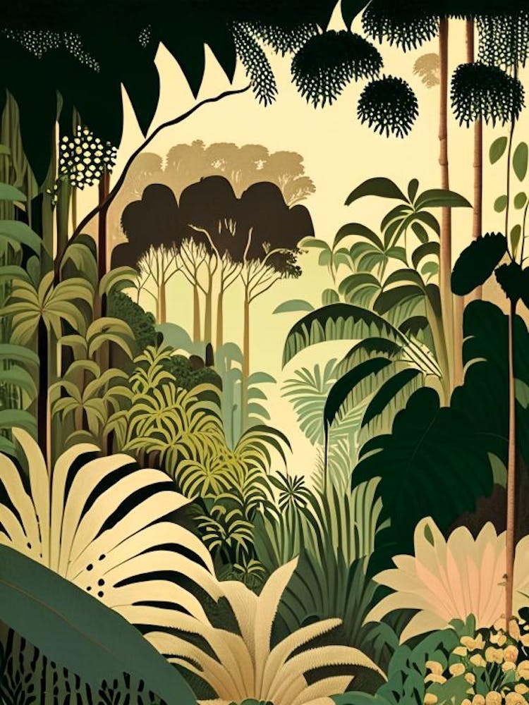 Hidden Paradise 1 Rousseau Inspired