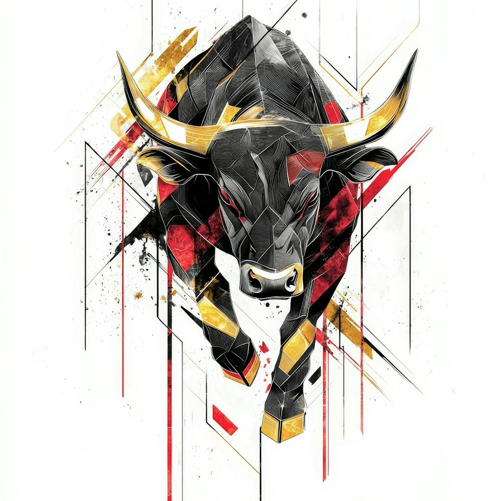 Bull.Generated AI. Wall 3