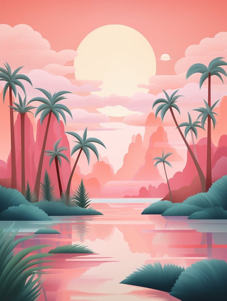 Tropical Abstract Minimalist 6